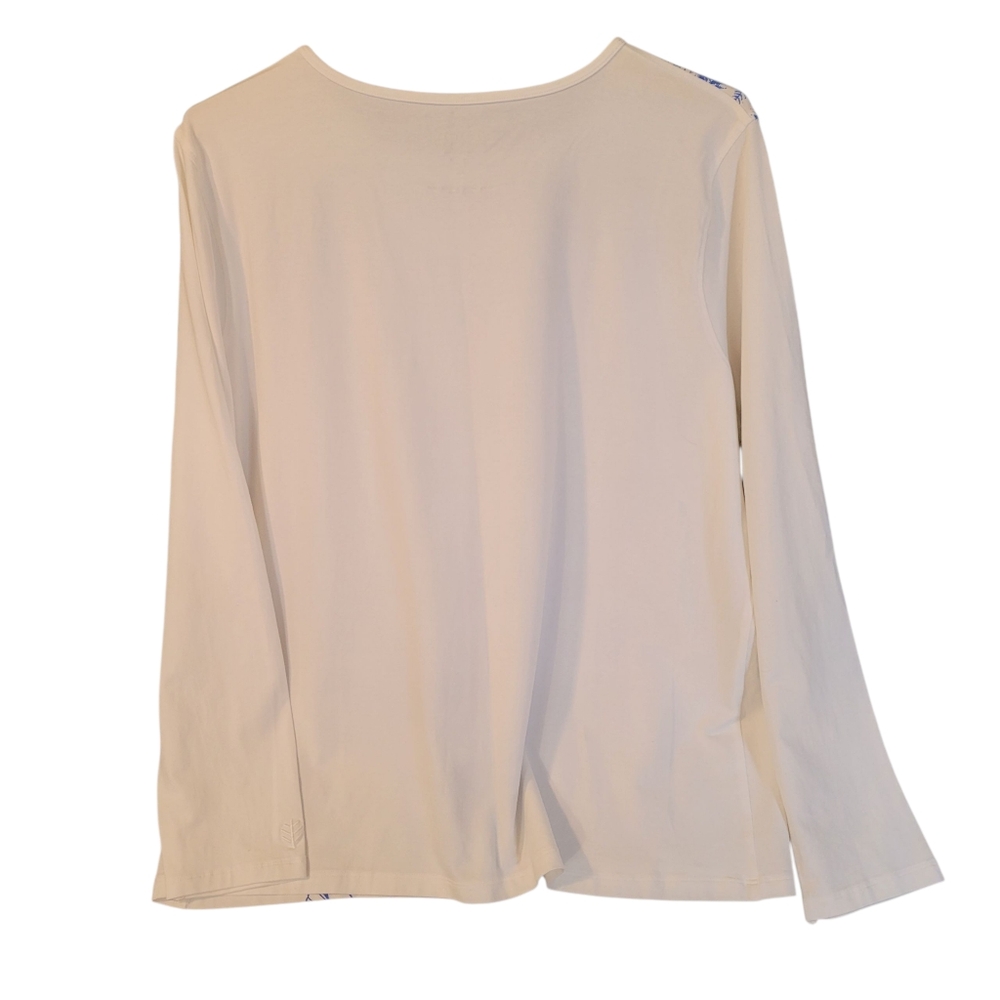 Coolibar Morada long sleeved UPF 50+ tee shirt - XL.      G10 - Picture 5 of 6